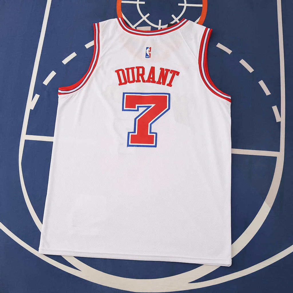 Houston Rockets 25/26 NBA Jersey - City Edition - White - Durant #7 - detail 2