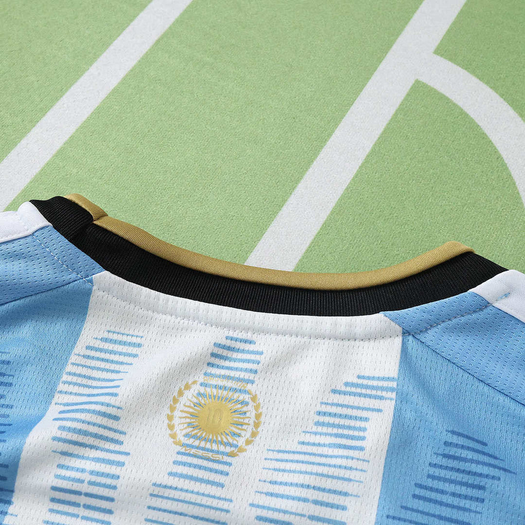 Argentinien 26/27 Kombi-Set – Heim, Auswärts und Abschiedsspezialedition – Fan-Version