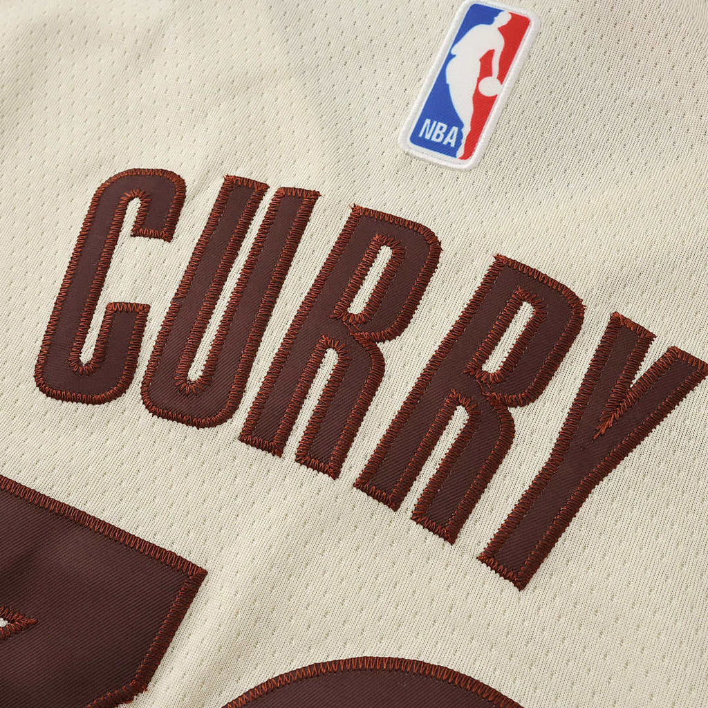 Golden State Warriors 25/26 NBA Jersey - City Edition - Cream - Curry #30 - detail 3