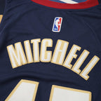 Cleveland Cavaliers 25/26 NBA Jersey - Navy and Red - Mitchell #45 - detail 3