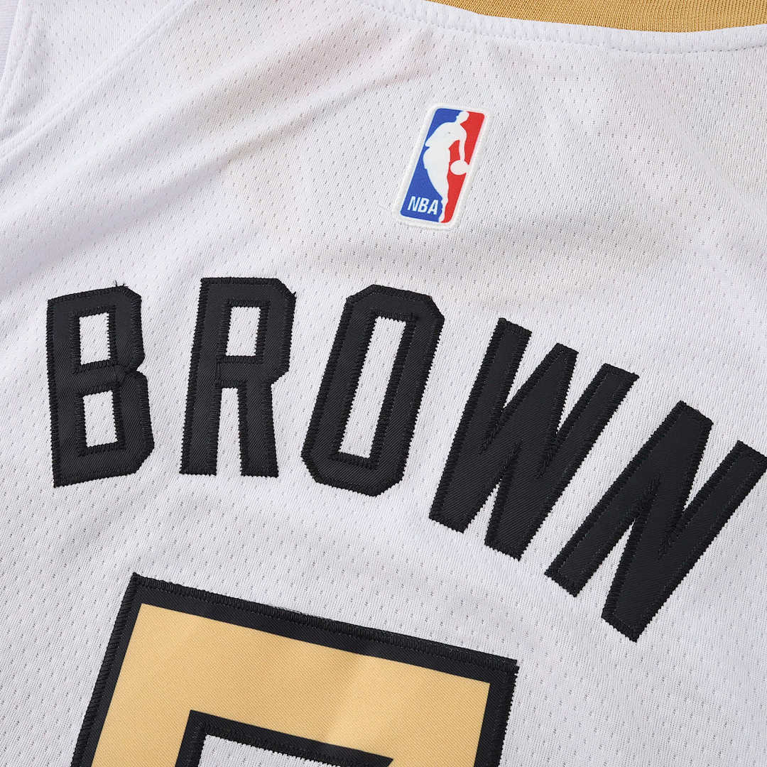 Boston Celtics 25/26 NBA Jersey - City Edition - White - Brown #7 - detail 3