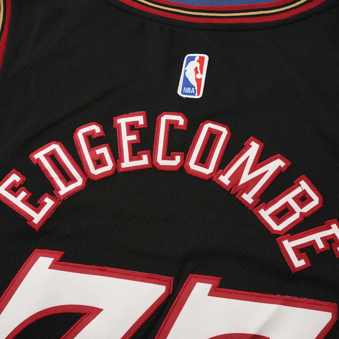 Philadelphia 76ers 25/26 NBA Jersey - Classic Edition - Black - Edgecombe #77 - detail 4