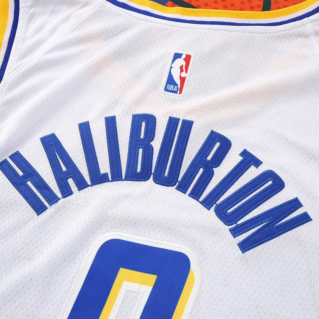 Indiana Pacers 25/26 NBA Jersey - White - Haliburton #0 - detail 3
