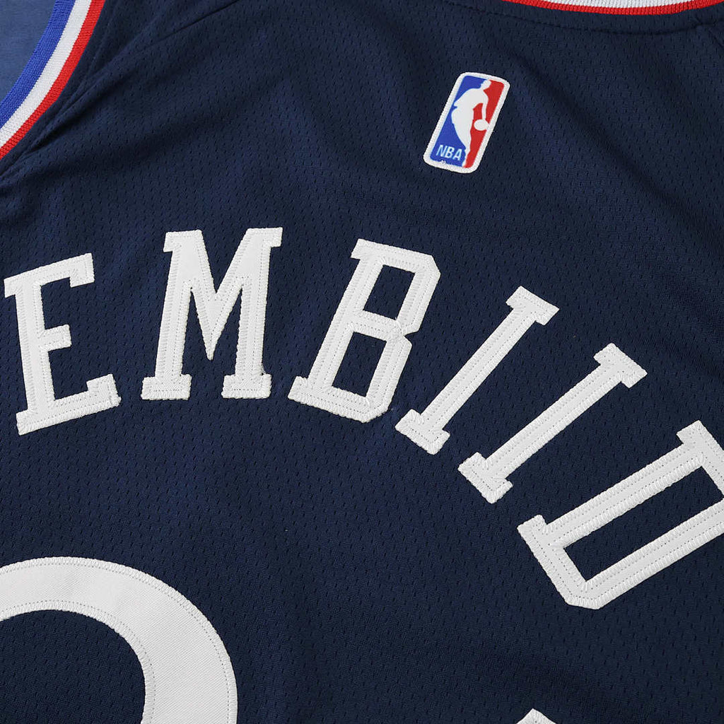Philadelphia 76ers 25/26 NBA Jersey - Navy - Embiid #21 - detail 4