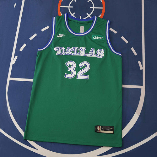 Dallas Mavericks 25/26 NBA-Trikot – Classic Edition – Grün – Flagg #32