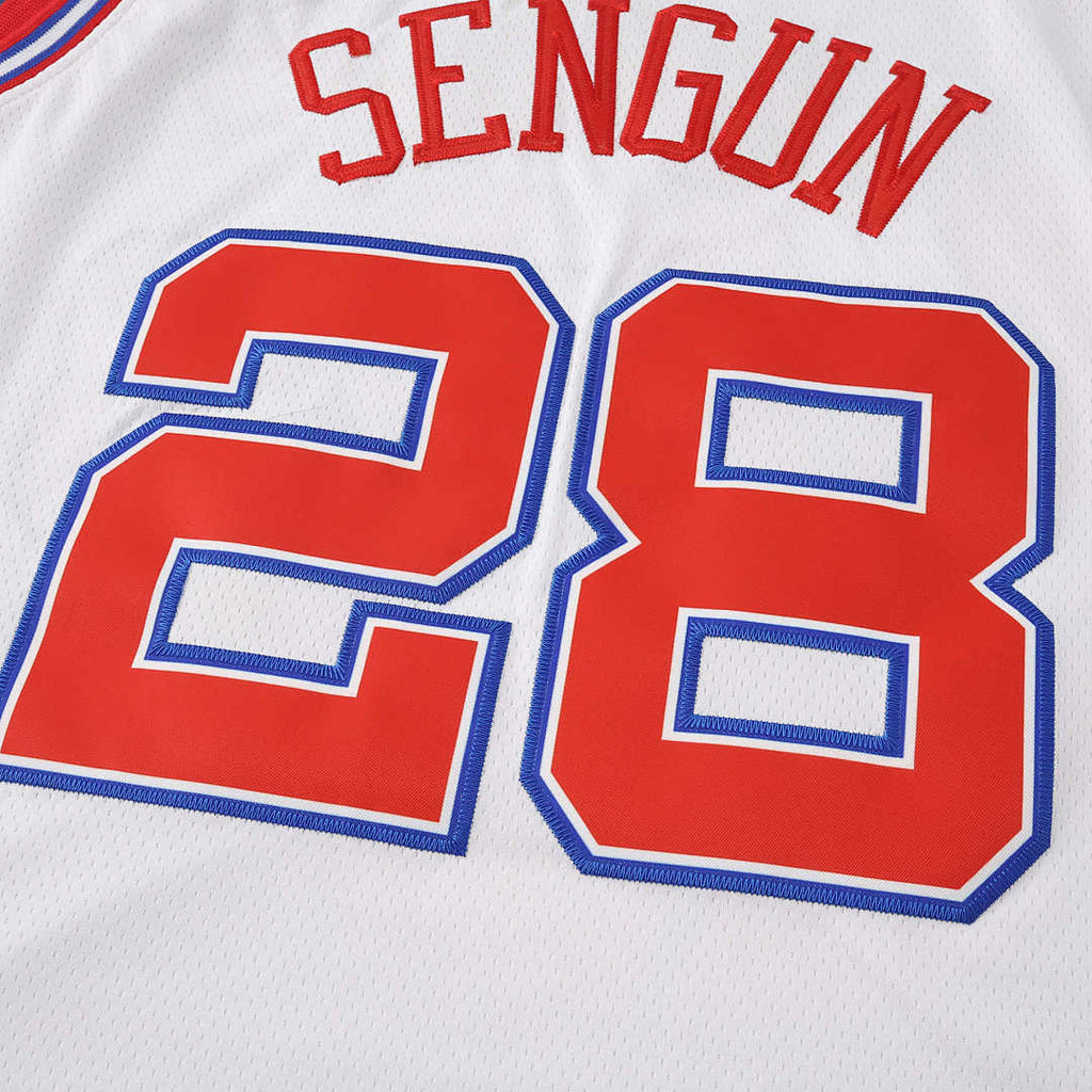 Houston Rockets 25/26 NBA Jersey - City Edition - White - Sengun #28 - detail 5