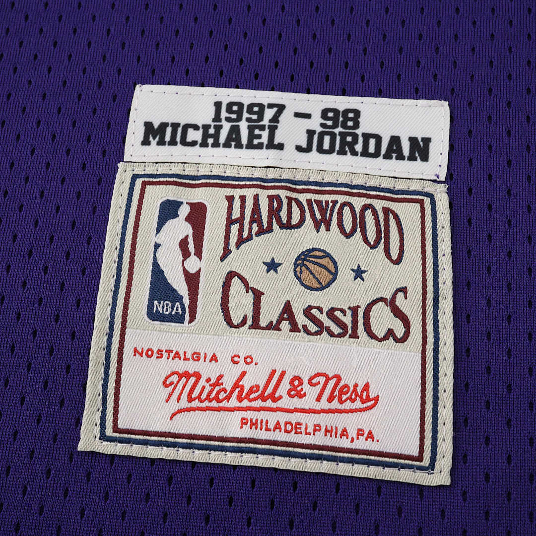 Chicago Bulls 97/98 NBA Jersey - Retro - Purple - #23 - detail 4
