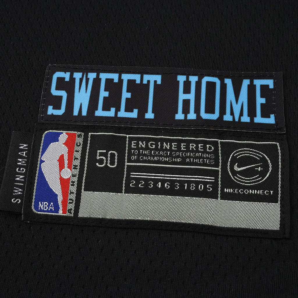 Chicago Bulls 25/26 NBA Jersey - City Edition - Black - Giddey #3 - detail 4