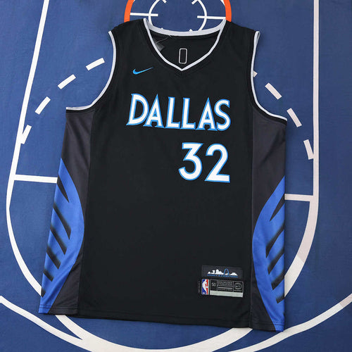 Dallas Mavericks 25/26 NBA-Trikot – City Edition – Schwarz – Flagg #32