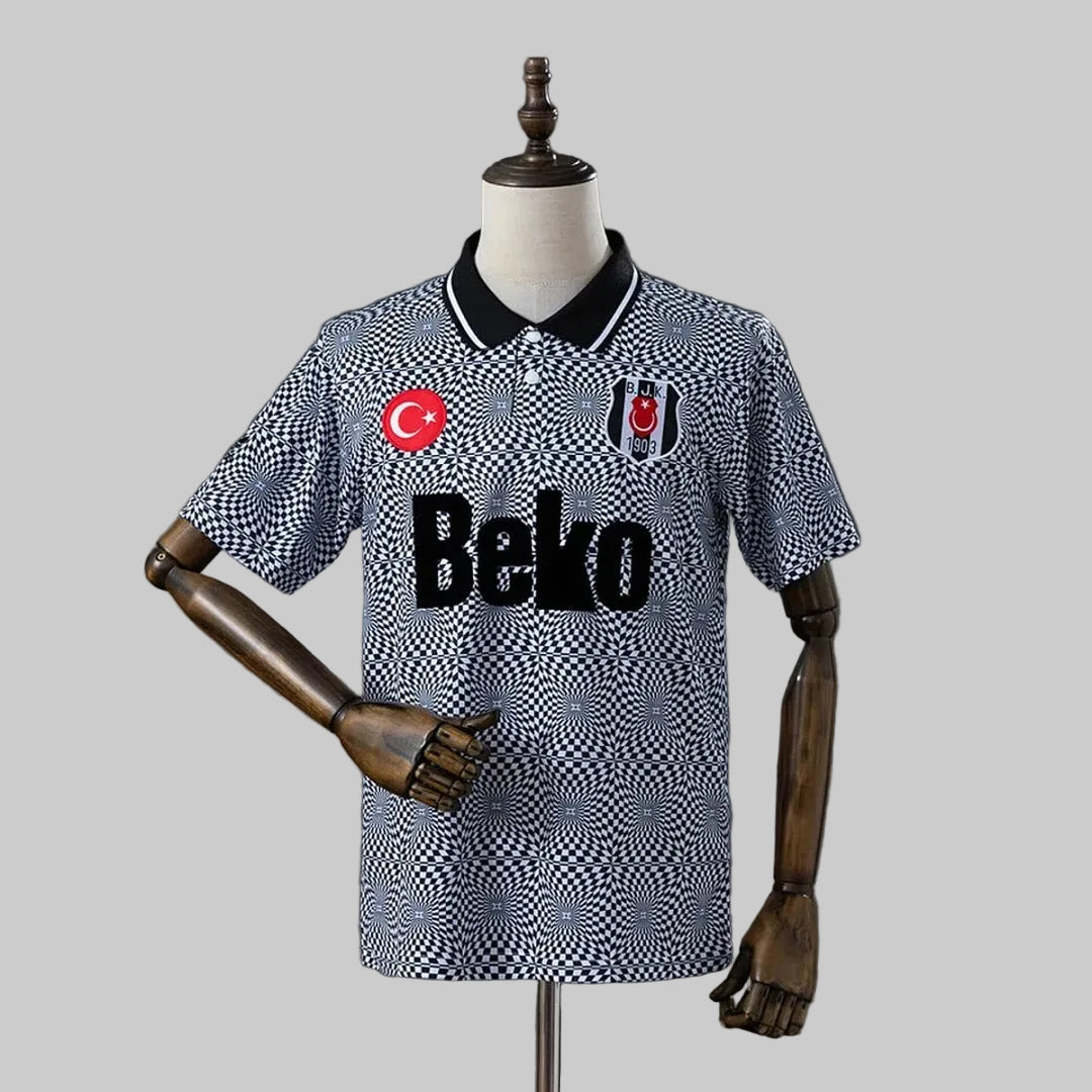 Besiktas 91/92 home retro jersey - front