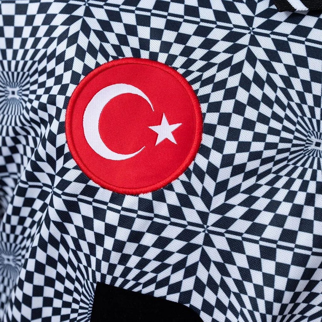 Besiktas 91/92 home retro jersey - detail