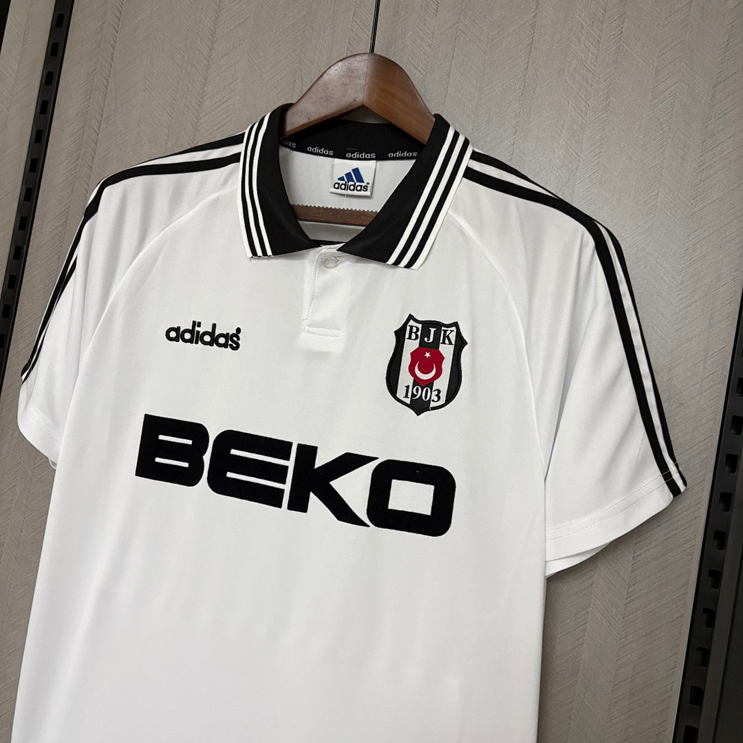 Besiktas 96/97 home retro jersey - front angled