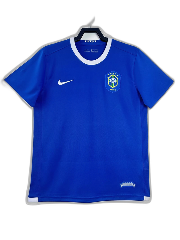 Camiseta Suplente Retro de Brasil 2006 II