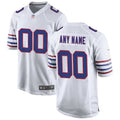 Buffalo Bills - Maillot de match NFL personnalisé alternatif - Blanc