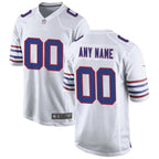 Buffalo Bills - Maillot de match NFL personnalisé alternatif - Blanc