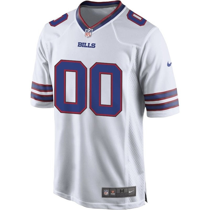 Buffalo Bills - Maillot de match NFL personnalisé - Blanc