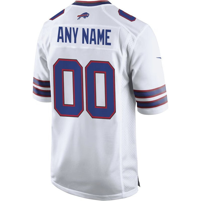 Buffalo Bills - Maillot de match NFL personnalisé - Blanc