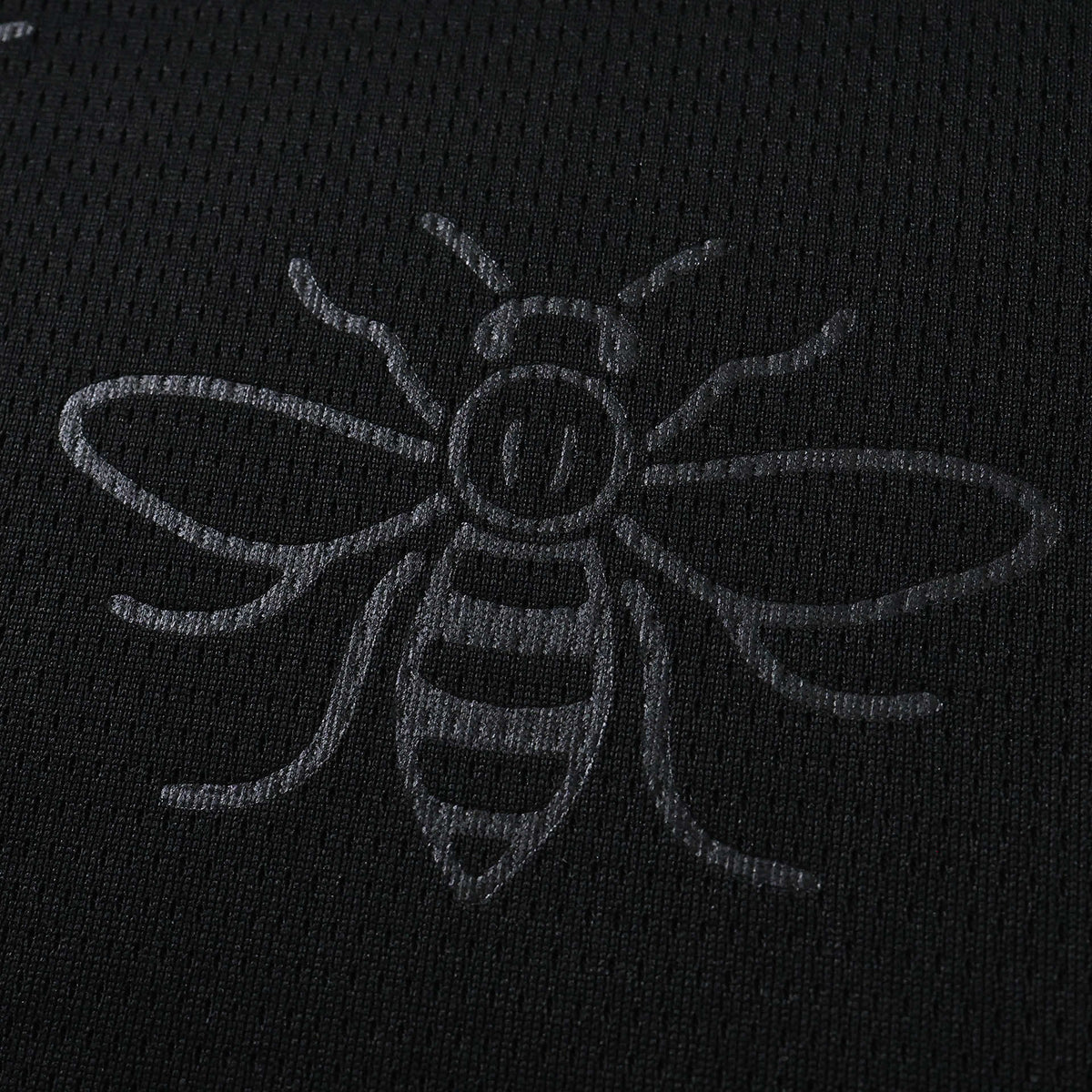 Manchester City 26/27 Away Long Sleeve Jersey - bee pattern fabric detail