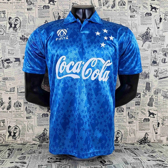 Cruzeiro 25/26 Retro Home Special Edition - Blue - image 1