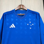 Cruzeiro 26/27 Home All Sponsors - Long Sleeve - image 8