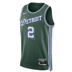 Maglia NBA unisex Cade Cunningham Detroit Pistons 2023 - City Edition - Verde