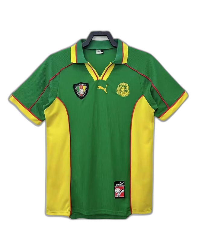 Maglia Home del Camerun 1998 I - Versione Retro