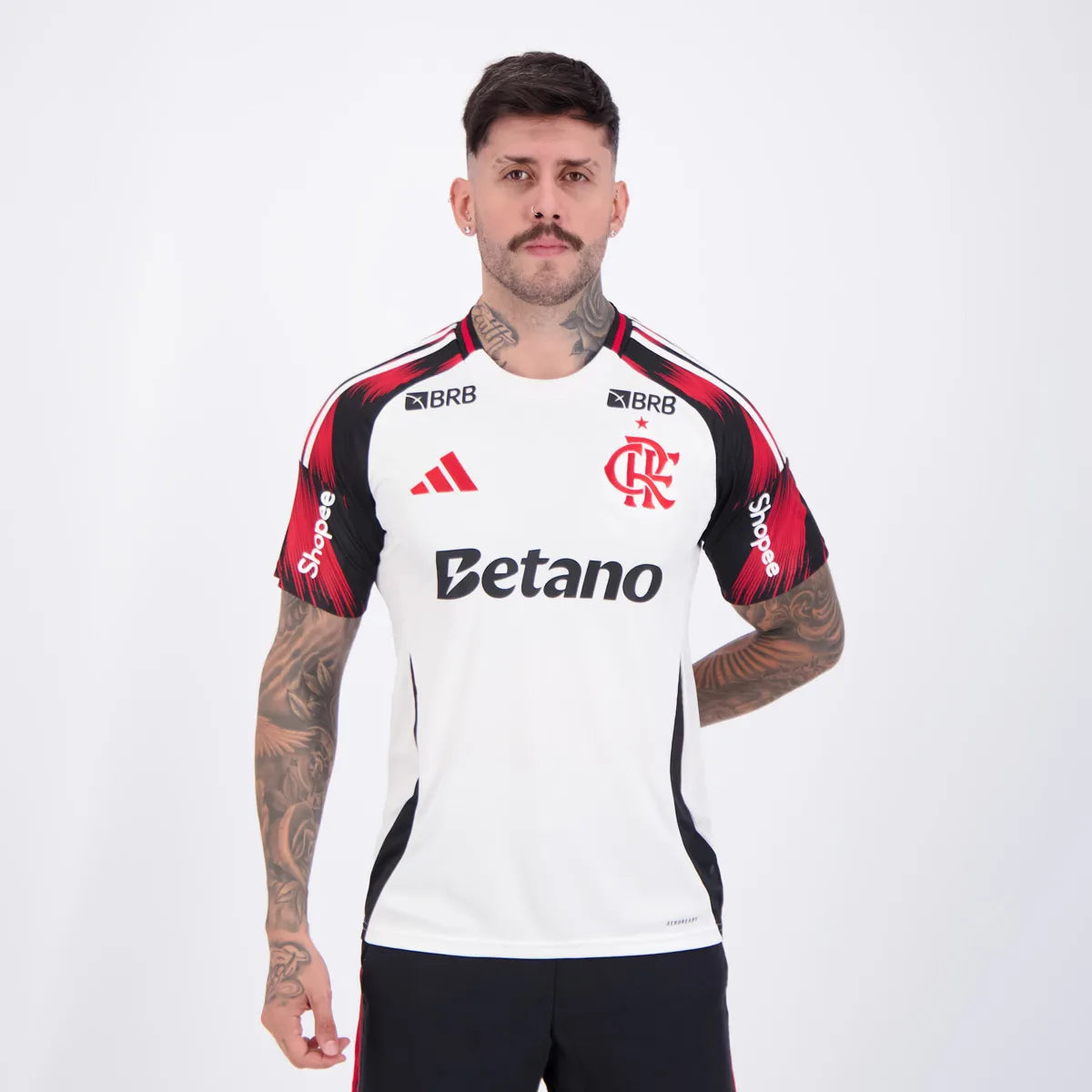 Jersey Adidas Flamengo 2025/26 II With Sponsors