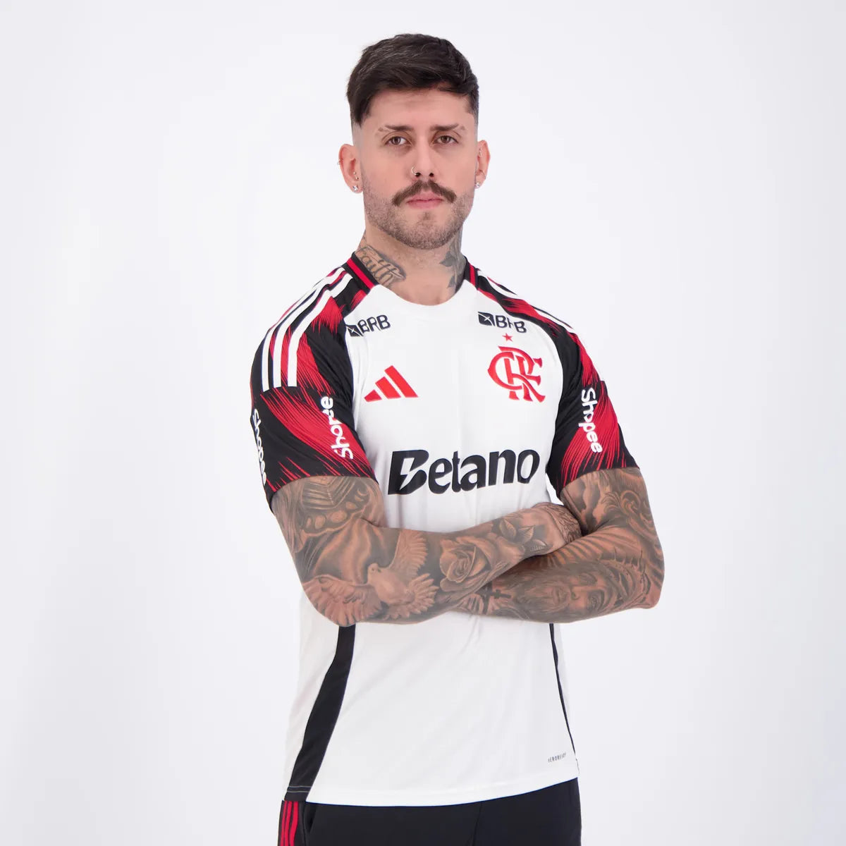 Jersey Adidas Flamengo 2025/26 II With Sponsors