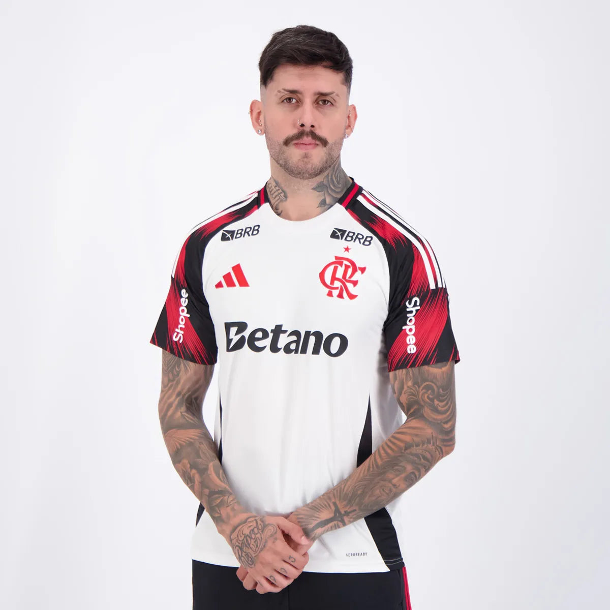 Jersey Adidas Flamengo 2025/26 II With Sponsors