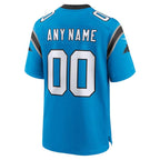 Carolina Panthers - Maglia da gioco NFL personalizzata alternativa - Blu