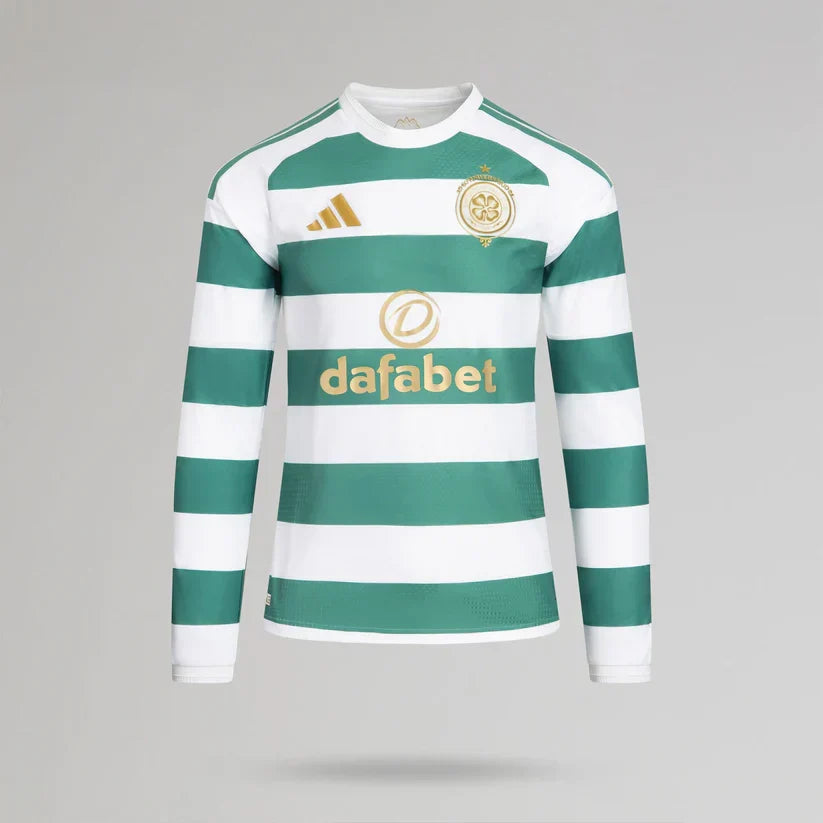 Celtic 26/27 Home - Long Sleeve Player Version - 1
