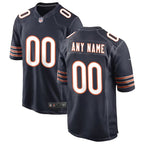Chicago Bears - Maglia da partita NFL personalizzata - Blu navy