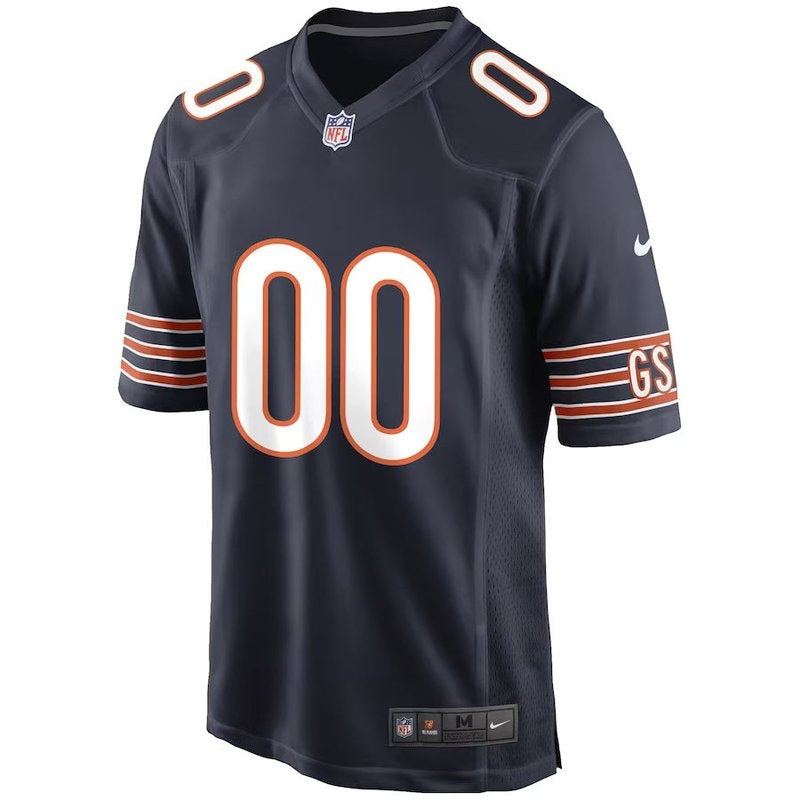 Chicago Bears - Maglia da partita NFL personalizzata - Blu navy
