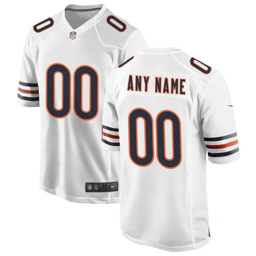 Chicago Bears - Maglia da gara NFL personalizzata - Bianca