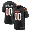 Cincinnati Bengals - Maglia da gara NFL personalizzata - Nera