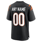 Cincinnati Bengals - Maglia da gara NFL personalizzata - Nera