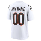 Cincinnati Bengals - Maglia da gara NFL personalizzata - Bianca