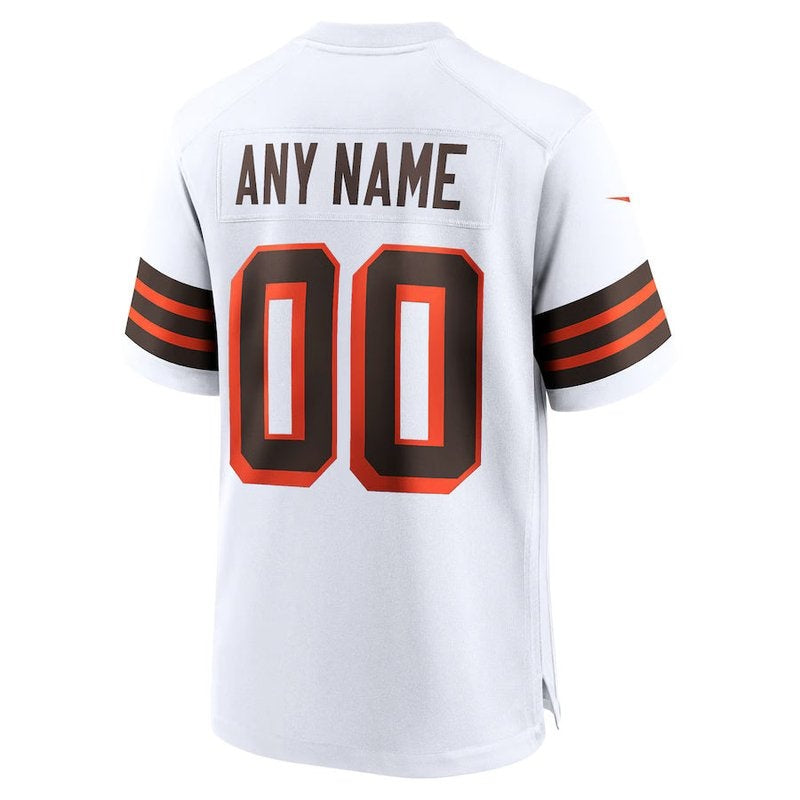 Cleveland Browns - Maglia NFL personalizzata alternativa Collection 1946 - Marrone - Bianco