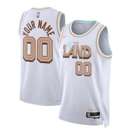 Cleveland Cavaliers Unisex 2023 NBA Trikot - City Edition - Weiß