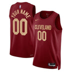 Maglia NBA unisex Cleveland Cavaliers 2023 bordeaux - Icon Edition