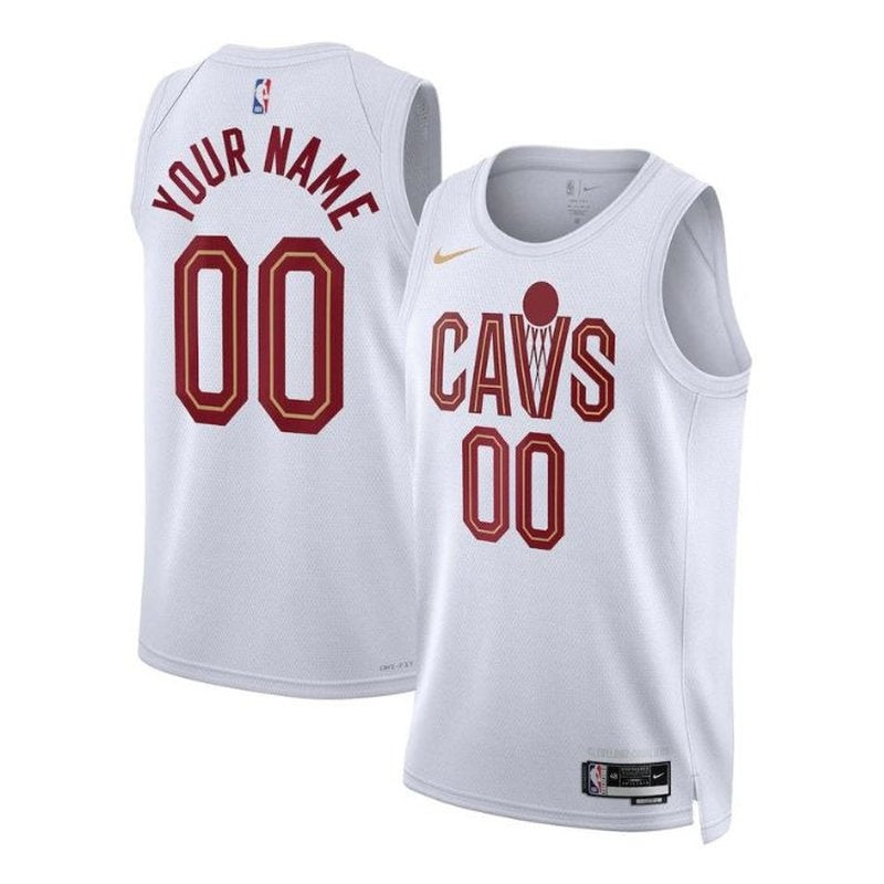 Maglia NBA unisex bianca Cleveland Cavaliers 2023 - Edizione Association