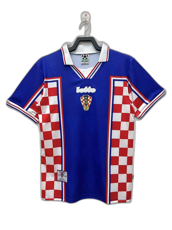 Kroatien 1998 II Auswärtstrikot – Retro-Version