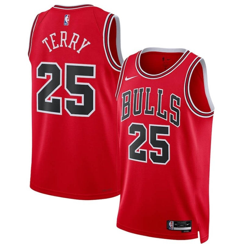 Maglia NBA unisex Dalen Terry Chicago Bulls 2022 - Icon Edition - Rossa