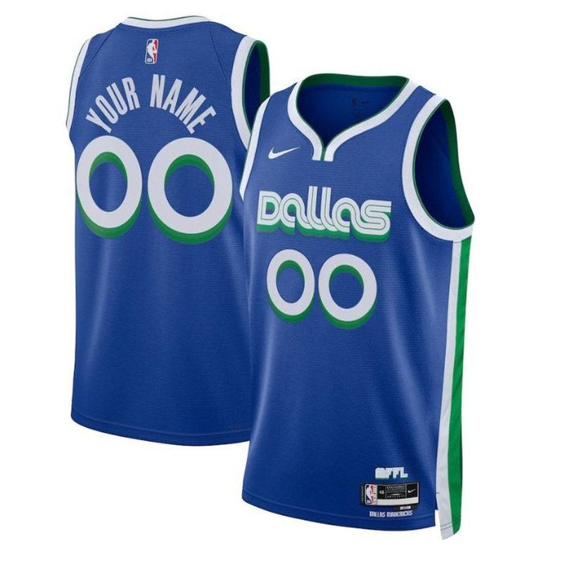 Maglia NBA unisex Dallas Mavericks 2023 - City Edition - Blu
