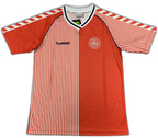 Danimarca 1986 I Maglia Home - Versione Retro