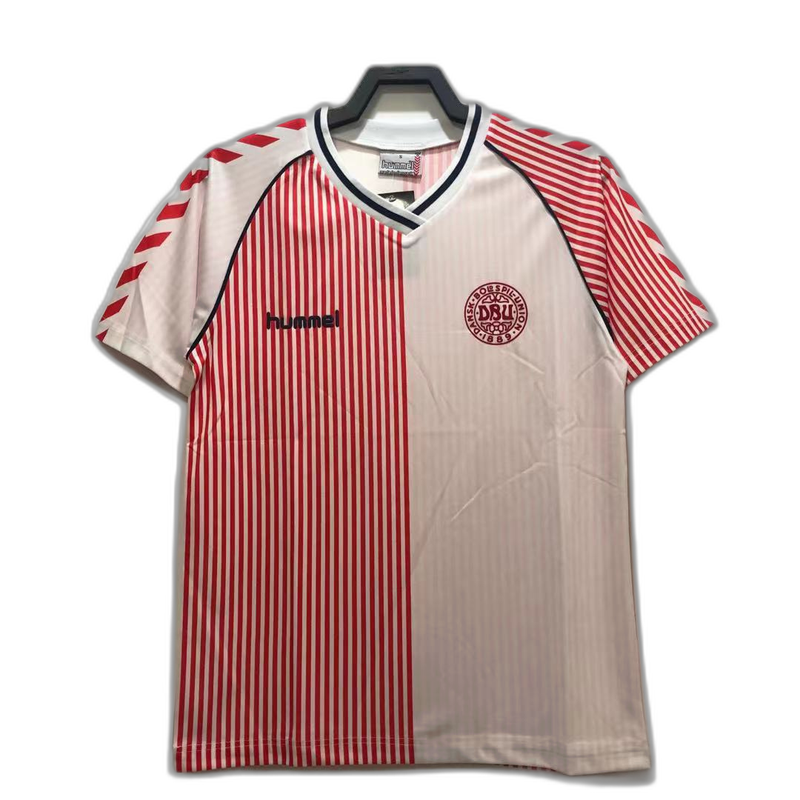 Dänemark 1986 II Auswärtstrikot – Retro-Version