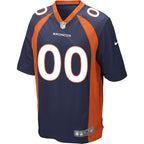 Denver Broncos - Maglia da partita NFL personalizzata alternativa - Blu navy