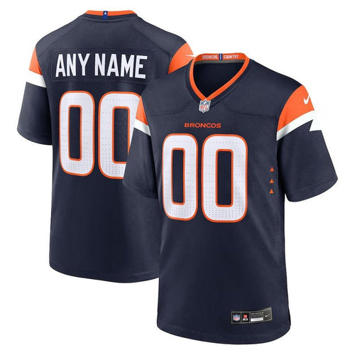 Denver Broncos - Alternate Mile High Collection - Personalisiertes NFL-Spieltrikot - Navy