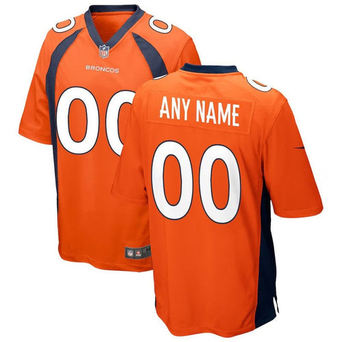 Denver Broncos – Personalisiertes NFL-Spieltrikot – Orange