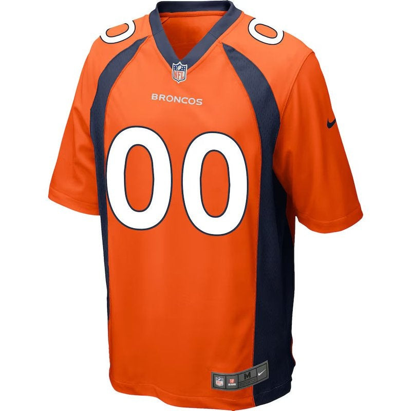 Denver Broncos - Maglia da gara NFL personalizzata - Arancione